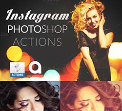 PS动作－25个照片分享常用色调：25 Instagram Filter Effect PS Actions